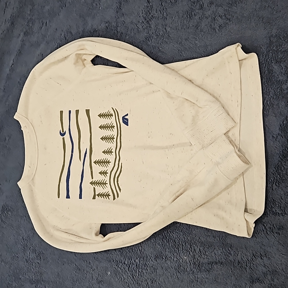 Men's Henley Long Sleeve Small Shirt